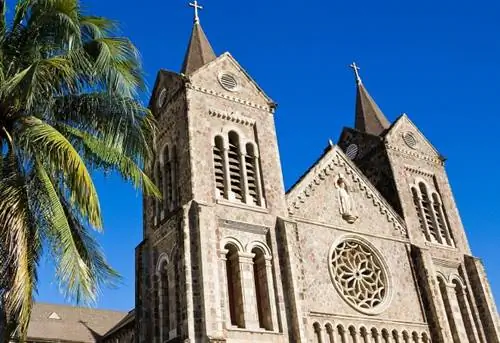 Собор Непорочного Зачатия, Бастер, Сент-Китс, Подветренные острова, Вест-Индия, Карибский бассейн, Центральная Америка