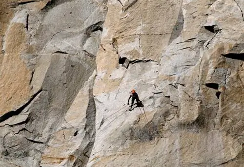 Скалолаз, Эль-Капитан, Национальный парк Йосемити,