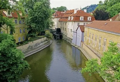 Остров Кампа Чертовка в Праге, Чехия