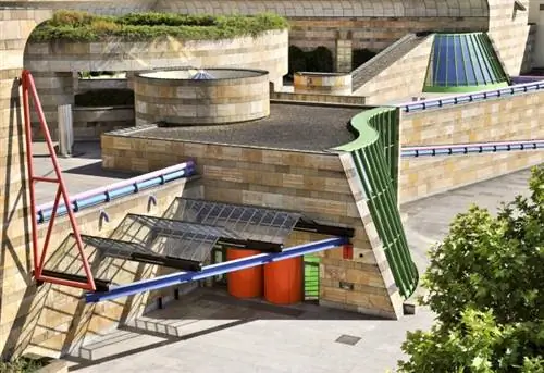 Внешний вид музея Staatsgalerie Stuttgart, Штутгарт, Германия