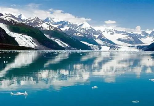 пейзаж, пейзаж, ледник, лед, вода, горы, море, колледж-фьорд, пролив Принца Уильяма, США, Америка, United Sta