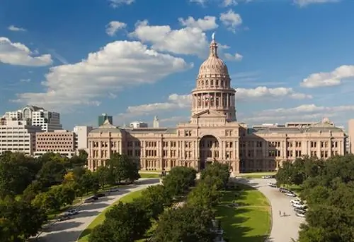 Здание State Capital, Остин, Техас, Соединенные Штаты Америки, Северная Америка