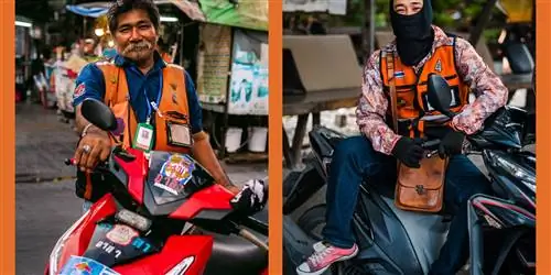 В поисках счастья в Бангкокском мототакси