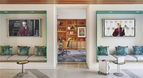 Viceroy Santa Monica недавно расширил свою художественную игру, сотрудничая с художниками из этого района.