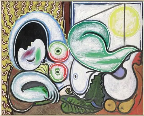 Пабло Пикассо, «Лежащая обнаженная» («Ню кушетка»), 1932 г., холст, масло, Национальный музей Пикассо в Париже, Принятие Пабло Пикассо вместо него, 1979 г. &copy; 2021 Estate of Pablo Picasso/Artists Rights Society (ARS), Нью-Йорк.