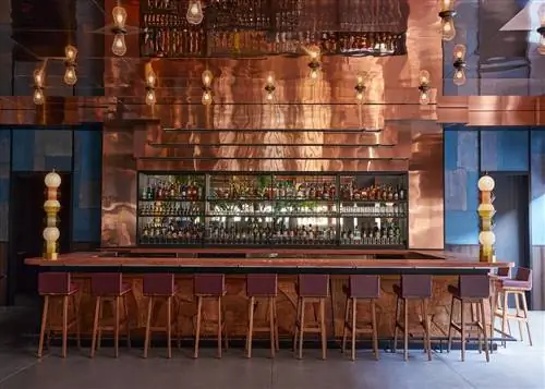 Бар мескаля в Kyoto Ace, открывшийся в июне 2020 года.