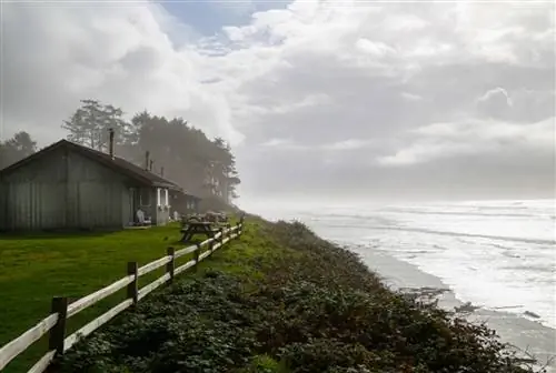 Вид из Kalaloch Lodge, Национальный парк Олимпия
