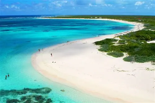 Расположенный на острове Анегада, залив Лоблолли считается одним из самых красивых пляжей в мире.