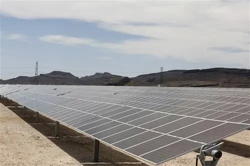 Mega Solar Array состоит из 323 000 панелей, расположенных на 640 акрах.