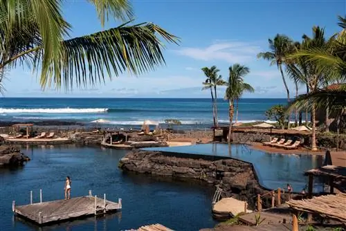 Дети по достоинству оценят водный мир в Four Seasons.