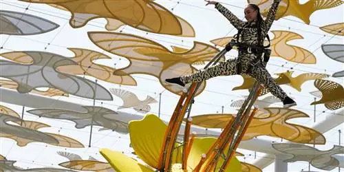 Открытие выставки Expo в Дубае, первая Всемирная выставка на Ближнем Востоке