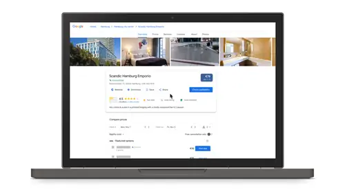 Отели с сертифицированной экологической практикой теперь будут отображаться с символом зеленого листа в результатах поиска Google.