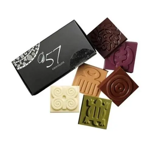 Набор шоколадных конфет в Adinkar Favor Box от’57 Chocolate / Фото’57 Chocolate