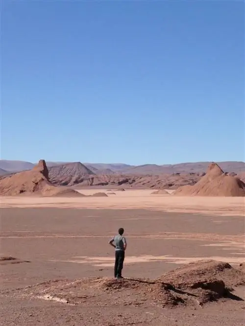 Отчетливо марсианский пейзаж.