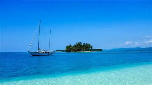 Острова Сан-Блас находятся на панамской стороне Карибского моря.