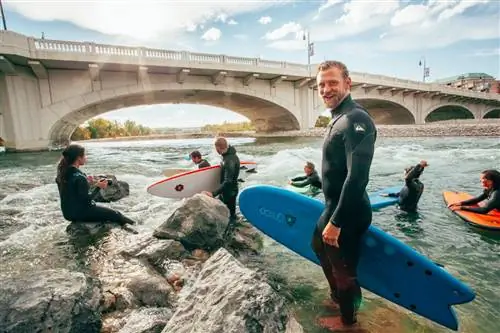 Вам не нужен пляж, чтобы поймать хорошие волны.