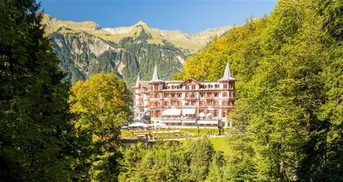 Отель в горах