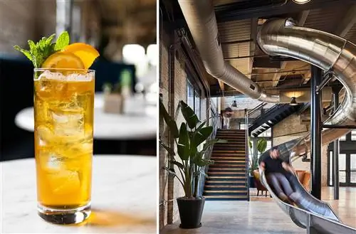 J. Rieger and Co., одна из первых винокурен Канзас-Сити, предлагает экскурсии, дегустации и стильный коктейль-бар.