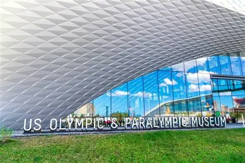 Олимпийский и Паралимпийский музей США открылся в 2020 году.