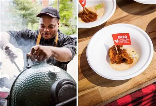 Наслаждайтесь вкусами от ведущих шеф-поваров Юга на Фестивале еды и вина в Атланте.