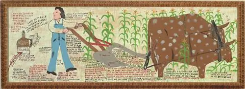 Говард Финстер, «Возьмите на себя мое ярмо и научитесь от Меня, говорит Иисус, № 1, 060» (1977-78)