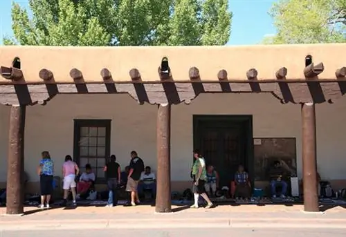 Дворец губернаторов, Санта-Фе, Нью-Мексико, США