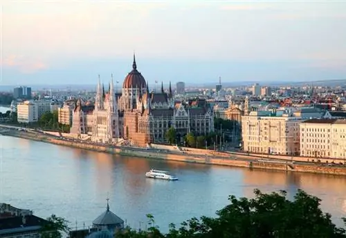 Будапешт ближе к вечеру