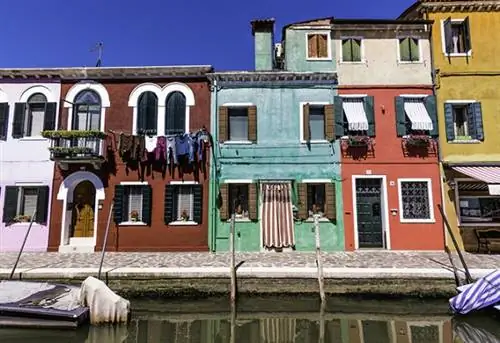 Красочные дома, Бурано, Венеция, Италия