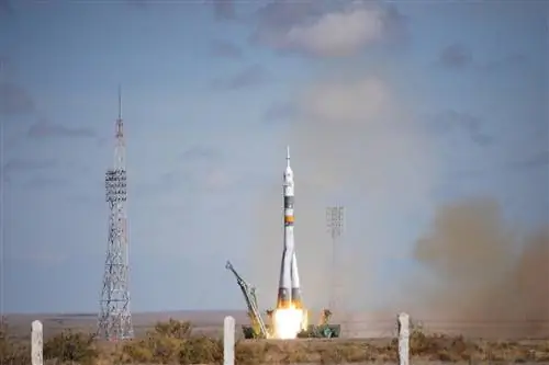 Запуск космического корабля «Союз» к Международной космической станции