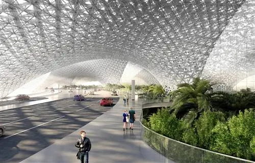 Ожидалось, что новый амбициозный аэропорт будет обслуживать около 66 миллионов пассажиров в год.