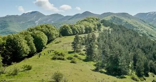 Поход в Аппенинские горы с оздоровительным центром The Ranch Italy.