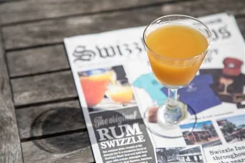 Rum Swizzle часто называют национальным напитком Бермудских островов.