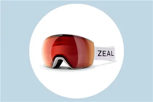 Белые лыжные очки Zeal Optics Hangfire