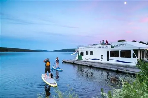 Катание на байдарках на закате по реке Сент-Джон