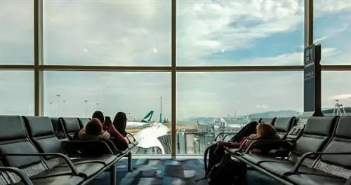 Оживленный аэропорт