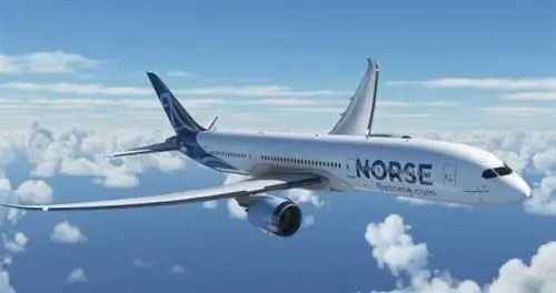 Самолет Norse Atlantic Airways летит