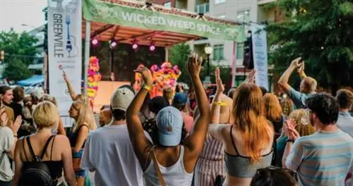 "Fall for Greenville - всего лишь один из ежегодных фестивалей в насыщенном городском графике мероприятий.