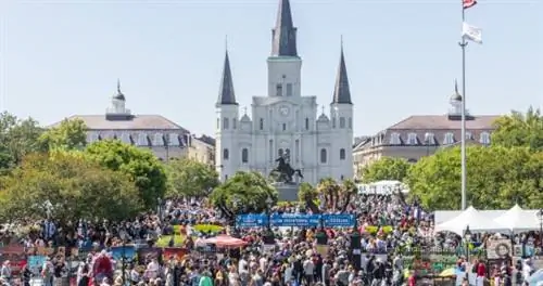 Все, что вам нужно знать о фестивале Французского квартала в Новом Орлеане