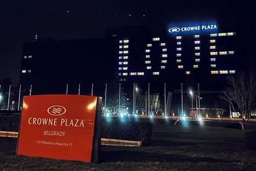 Эта недвижимость Crowne Plaze в Белграде, Сербия, положила начало глобальному тренду на недвижимость IHG по всему миру.