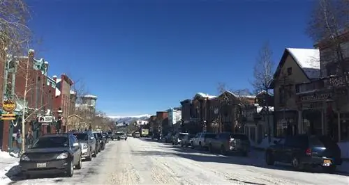 День синей птицы в очаровательном и заснеженном Брекенридже означает, что на склонах будет больше людей, чем на улицах.