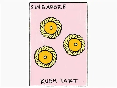 Сингапурские пироги с ананасами, известные как пироги kueh, дарят близким как пожелание процветания.