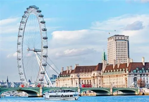 Лондонский глаз, Лондон, Англия, Великобритания, Европа