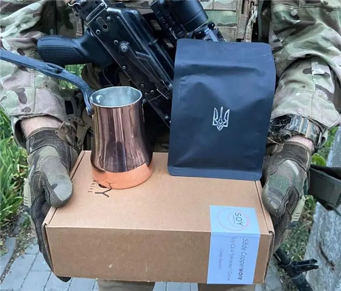 Грановский отправляет солдатам изготовленные на заказ горшки для турки