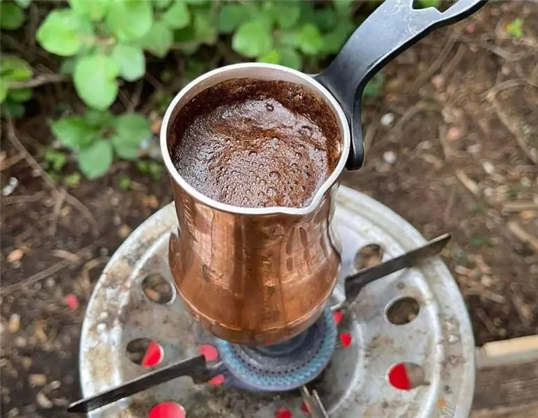 Приготовление джезве требует внимательного кипячения