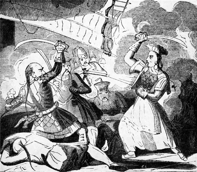 Ченг И Сао (справа), также известный как Чинг Ши или Чжэн И Сао, был самым успешным пиратом всех времен