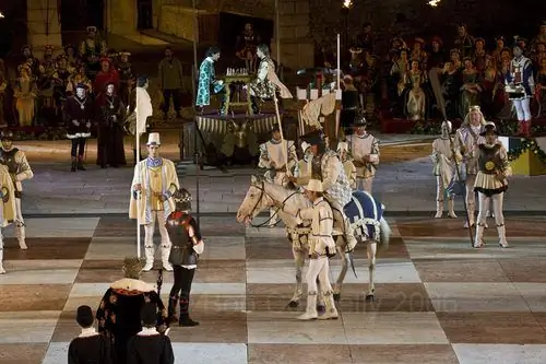 Игра в живые шахматы - Partita a Scacchi di Marostica