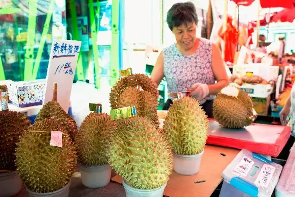 The Durian Stall в китайском квартале Нью-Йорка