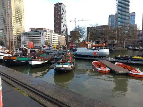 Историческая гавань Роттердама