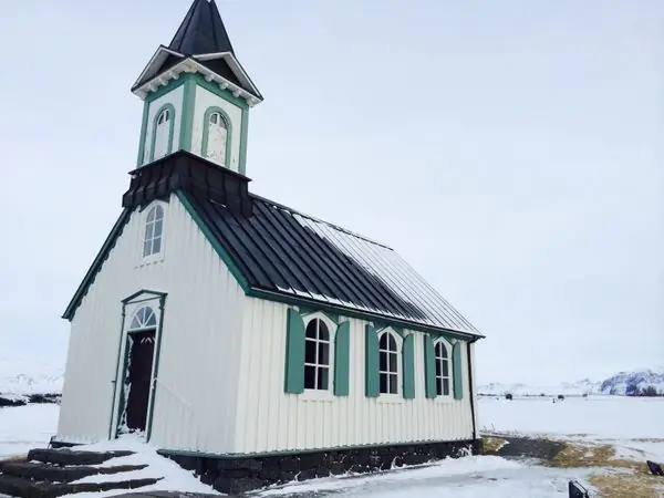 Исландская церковь Тингвеллир