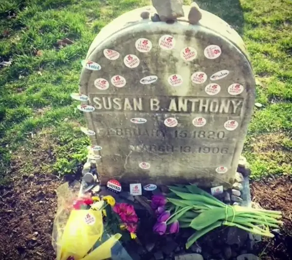 Могила Сьюзан Б. Энтони